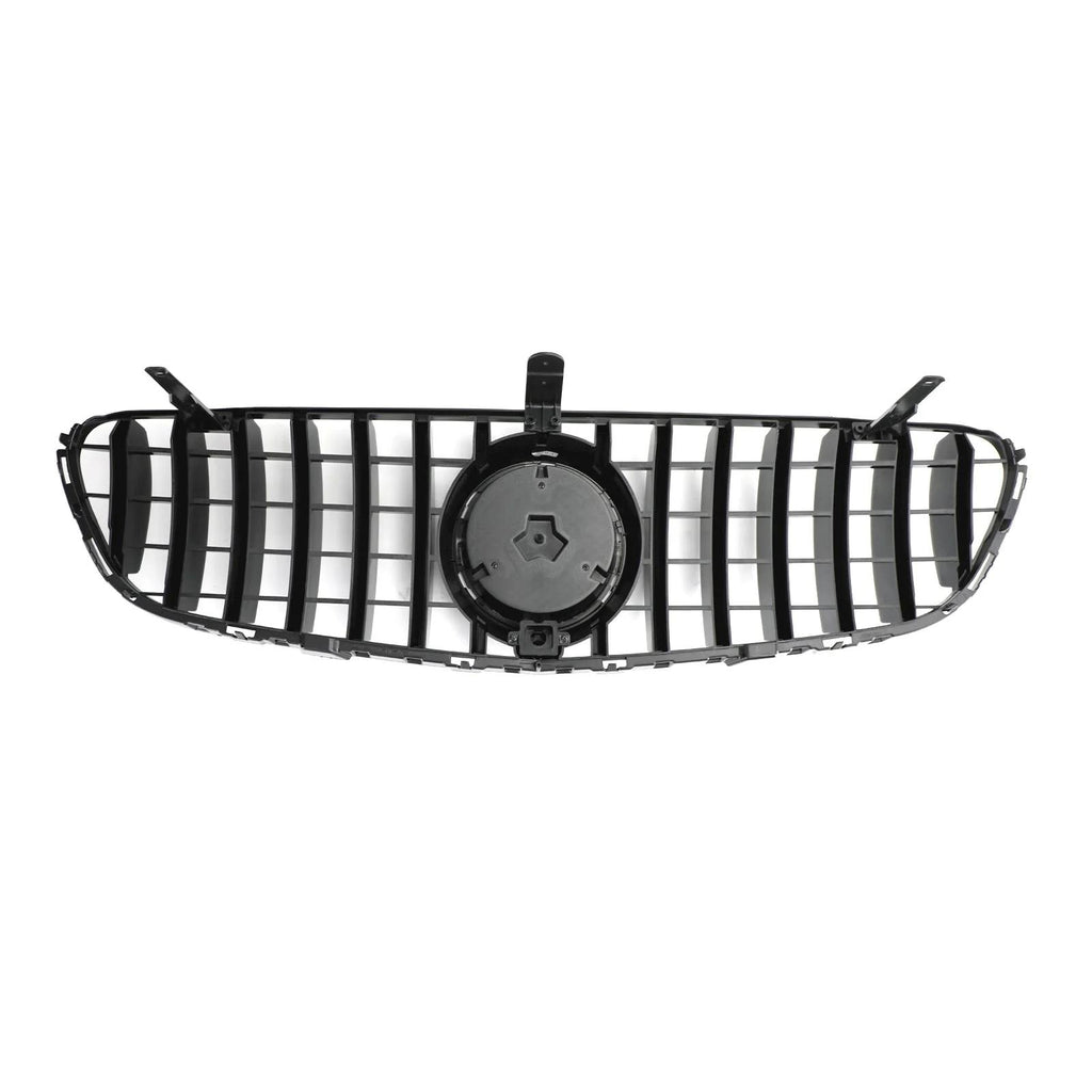 2015-2023 Benz W253 GLC-Class GLC300 GLC350 Front Bumper Grille Gloss Black Grill With Camera Hole Generic