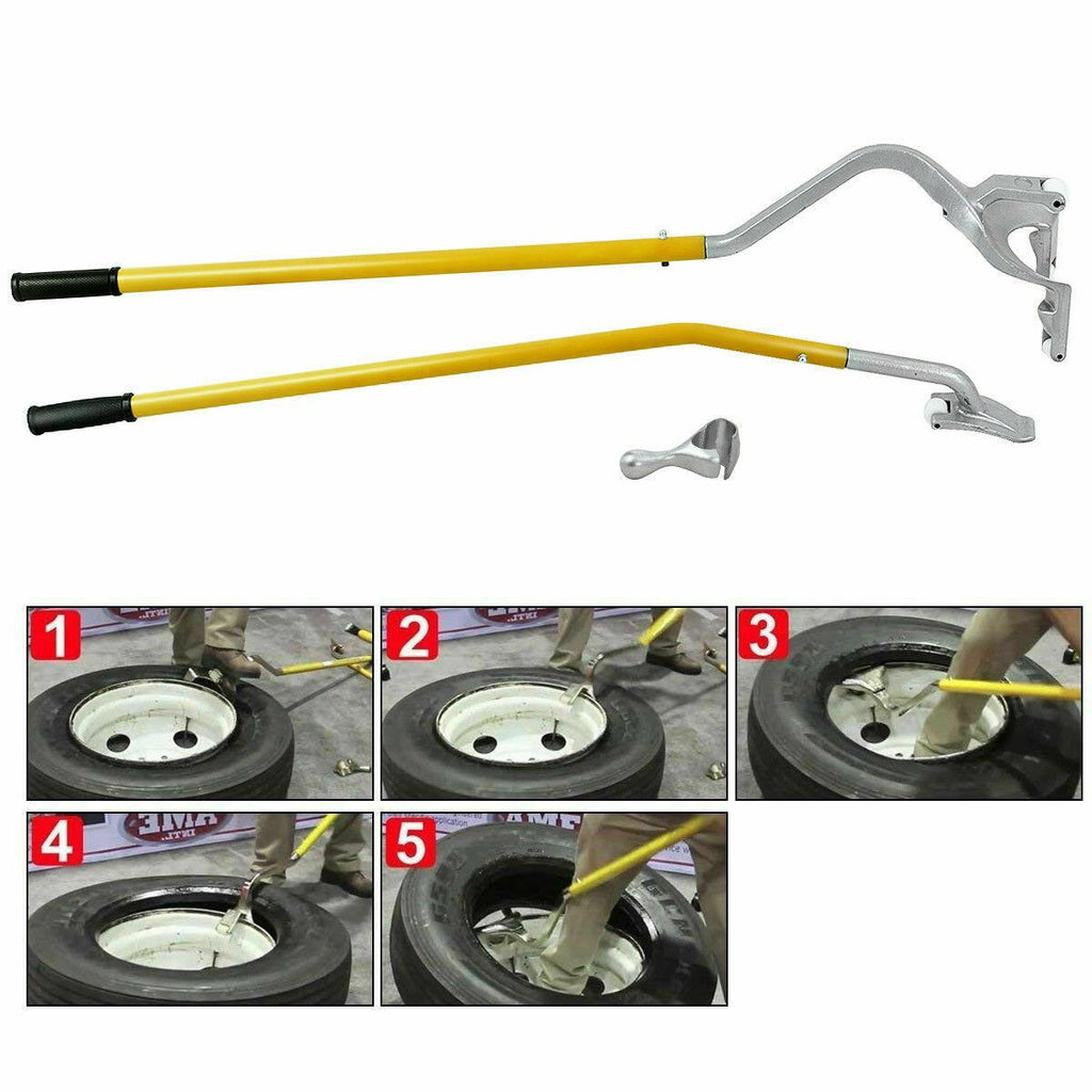 17.5" to 24" Tire Changer Mount Demount Tool Tools Tubeless Truck Bead Goplus