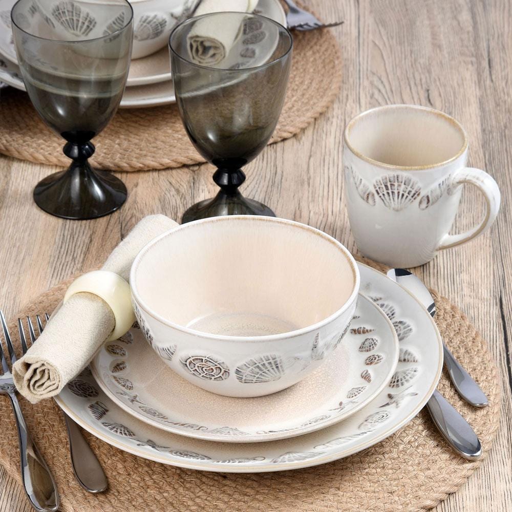 Panama 16 Piece Dinnerware Set, Service for 4