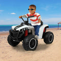 Topcobe Electric Car for Kids, 6V Kids Ride On Toys for Girls Boy, Battery Powered Car W/ MP3 Double Drive Motor, Gift